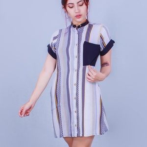 $155 Designer Shirt Dress • Made in 🇨🇴